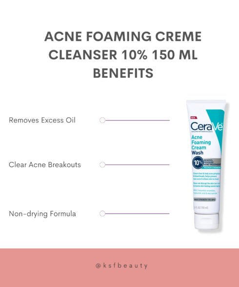 Acne Foaming Cream (150ml)